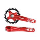 Pedaleira MTB 170mm 104 BCD - Coroa Dentada Oca Integrada