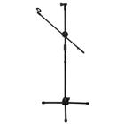 Pedestal para Microfone Smart SM-030 para Duas Unidades + Cachimbos