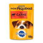 Pedigree Sachê Carne Ao Molho Adulto Raças Pequenas 100gr