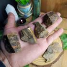 Pedra bronzita bruta 2 a 4 cm - certeza e controle - cristal natural