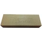 Pedra de afiar dupla face 6" retangular - Titanium