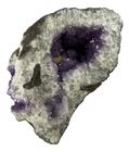 Pedra Geodo Ametista Natural 10,68kg 17 X36 X21,5 não Polido - USCONNECT