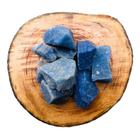 Pedra Natural Quartzo Azul Bruta 3-5cms - 500g