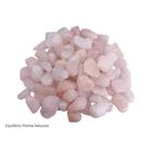 Pedra Natural Quartzo Rosa Rolada Polida 1-2cms - 250g