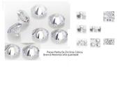 Pedras Zircônia 1.0 mm Branco CZ Pedra, Jóias, Tamanho 1.0mm São 50 Pedras