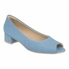 Peep Toe Piccadilly Daiana Jeans 114046