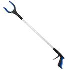 Pegador Objeto Garra Mão Mecânica Braço Extensor Azul 82Cm