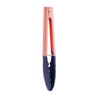 Pegador Universal Cozinha 23cm Nylon Azul Cabo Rose