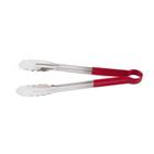 Pegador universal em inox emborrachado Brinox Arienzo 40,5cm vermelho