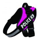 Peitoral P/ Cahcorro de Porte Medio Police K9 Rosa 72x15cm