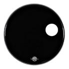 Pele Dudu Portes Bd Preta 20'' Frontal C/furo Resposta Luen
