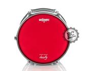 Pele Williams Density Red WCR2 Coated 2-Ply 10 filme duplo porosa e vermelha com óleo WCR2-250-10 - Williams DrumHeads