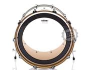 Pele Williams Muffle W2FF Double Clear 18 com anel abafador de espuma estilo Evans Emad2 W2FF5-7MIL