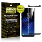 Película 3D Fácil Aplicação Samsung Galaxy S8 Plus Película 3D - Armyshield