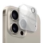 Película de Câmera Compatível Com iPhones 15 Pro/ 15 Pro Max Vidro 3D Temperado/ Safira não Arranha