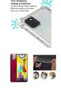 Película De Vidro 3D 5D Samsung Galaxy M31 + Película Da Lente + Capa Reforçada Transparente