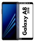 Pelicula de Vidro 3D 9D Samsung Galaxy A8 2018 Tela Toda