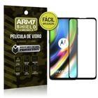 Película de Vidro 3D Fácil Aplicação Moto G9 Plus - Armyshield