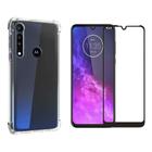 Película De Vidro 3d Motorola One + Capa Antiimpacto - Lehmox