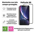 Película De Vidro 3d P/ iPhone 7/8 Plus Xs Xr 11 Pro Max 12