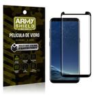 Película de Vidro Cobre a Tela Toda Samsung Galaxy S8 Premium - Preto - Armyshield