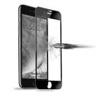 Pelicula de vidro Temperado para iPhone 6 Plus 8 X 6s 7 e 8 plus com borda preta