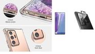 Película Nano Gel Samsung Galaxy Note 20 Tela 6.7 + Película Da Lente + Capa Reforçada