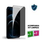 Película privacidade anti spy original premium ultra vidro para iPhone 12 Pro Max (6.7 polegadas)