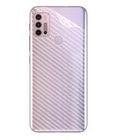 Película Skin Verso Fibra de Carbono + Película Gel Hidrogel Hd Para Motorola Moto G30