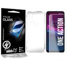 Película Vidro + Capa Anti SHOCK Moto One Action XT2013 6.3 - Cell In Power25