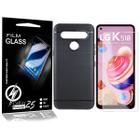 Pelicula Vidro + Capa Emborrachada LG K51S LMK510BMW 6.5 - Cell In Power25