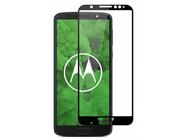 Pelicula Vidro Para Moto G6 Plus 3D Preto