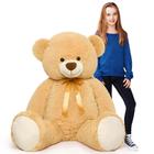 Peluche de pelúcia Tezituor Big Giant de pelúcia Teddy Bear 132 cm