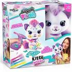 Pelucia - Airbrush Plush - Kitty Gatinho Para Pintar - F0110-3 - BARAO