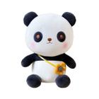 Pelúcia Amigos do Coração Florzinha Panda Dm Toys