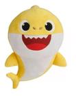 Pelúcia Baby Shark 25Cm Amarelo Musical