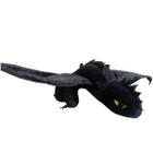 Como Treinar Seu Dragão 3 - Ovinho com Pelúcia Dragão - Banguela (preto) - Sunny - MP Brinquedos