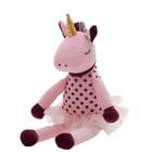 Pelúcia Brinquedo Infantil Bailarina Unicórnio Rosa ZipToys - Zip Toys