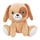 Pelúcia Cachorro Marrom Amigo Pet 40Cm Brinquedo Fofinho Caa - Caa Toys