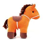 Pelúcia Cavalo Faísca 30 cm Toybrink Laranja - 0035