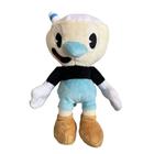 Pelucia cuphead mugman xicara e caneco boneco plush 25cm