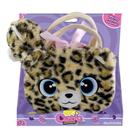 Pelúcia Cutie Handbags Leopardo Deluxe Bolsa e Pelúcia Multikids - BR2224