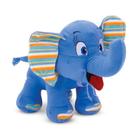 Pelúcia Elefante Rhagi Gg Azul Cortex Brinquedos