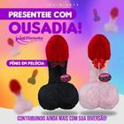 Pelúcia felpuda formato de pênis perfeita para presentear - La Pimienta