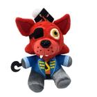 Pelucia five nights at freddys fnaf game animatronics capitao foxy pirata 18cm