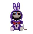 Pelucia five nights at freddys fnaf - withered purple bunny 18cm