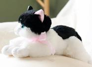 Pelucia gatinho deitado 23cm - bbr