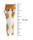 Pelucia Gato Laranja 70Cm Caa Toys