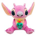 Pelúcia Infantil - 33cm - Disney Lilo e Stitch - Angel e Scrump - Fun Divirta-se