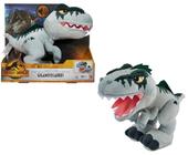 Pelúcia Interativa Giganotossauro Super Mordida 25Cm Com Som e Movimento Jurassic World - Super Chomp Dino - Mattel